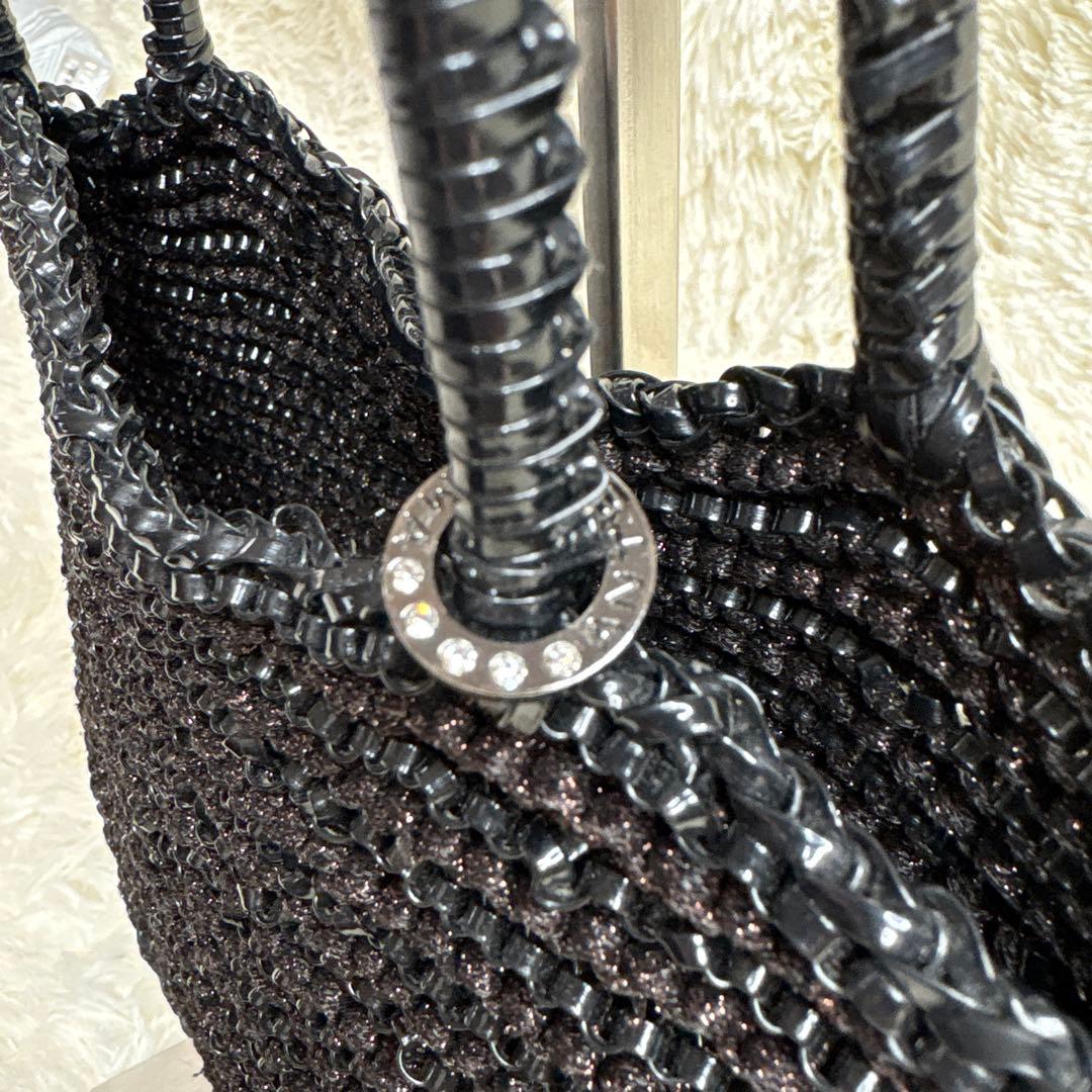 【美品】ANTEPRIMA アンテプリマ ワイヤーバッグ ブラック