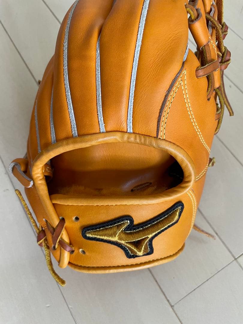 美品ミズノプロ　BSSショップ限定　内野手用 Prexy Kip Leather