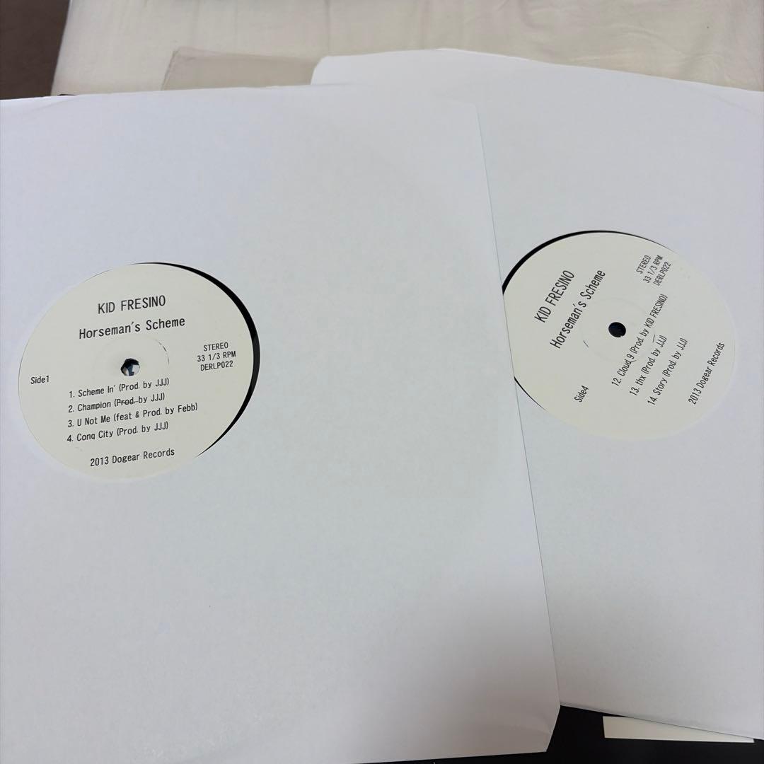 KID FRESINO Horseman's Scheme アナログレコード