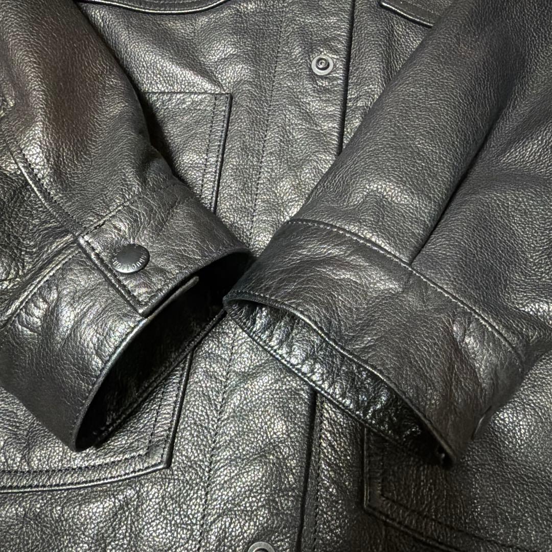 本日限定値下げ　COOTIE / Leather Coach Jacket