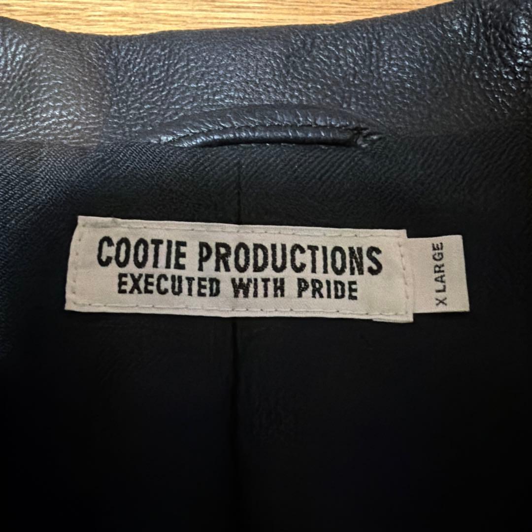 本日限定値下げ　COOTIE / Leather Coach Jacket