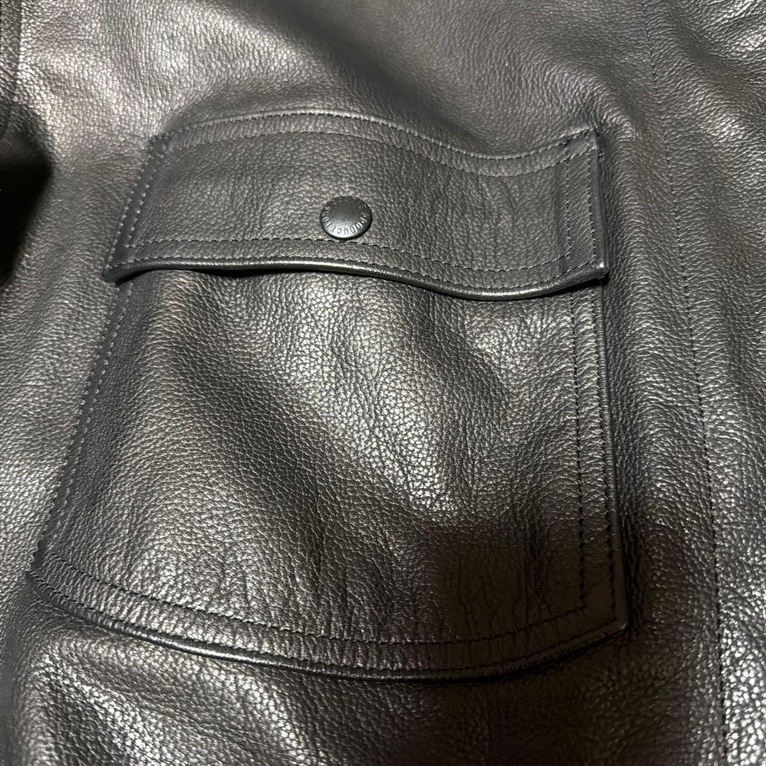 本日限定値下げ　COOTIE / Leather Coach Jacket