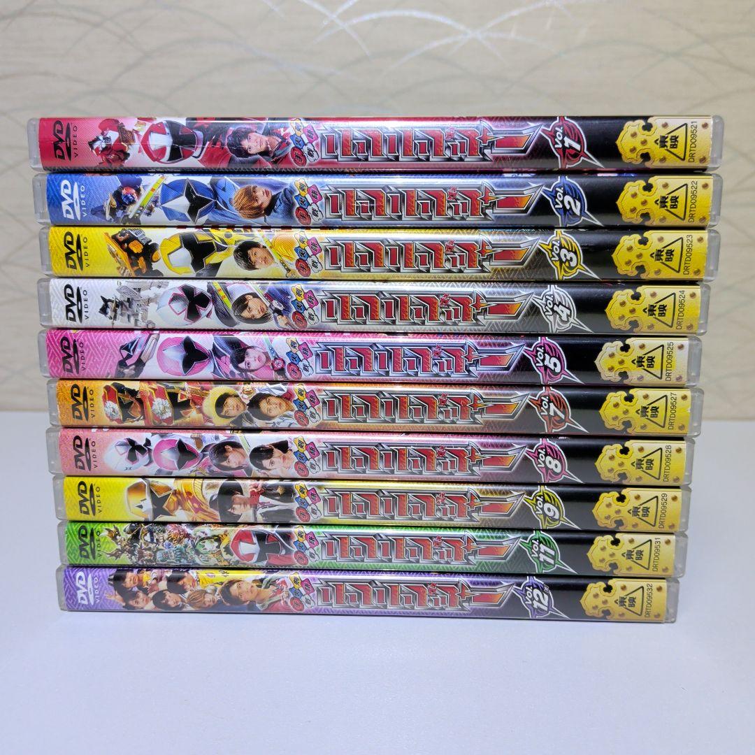 手裏剣戦隊 ニンニンジャー　DVD　10本セット