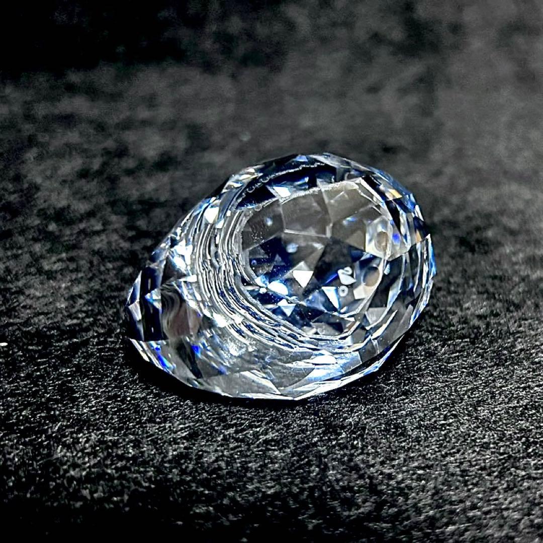 【極美品】 SWAROVSKI ダック ブルー クリスタル フィギュリン