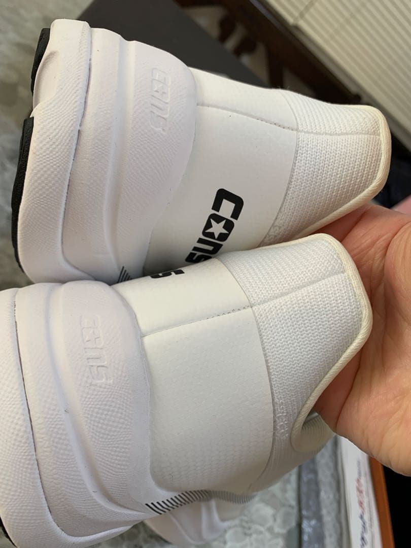 CONVERSE REACT ホワイト ランニングシューズ 28.5