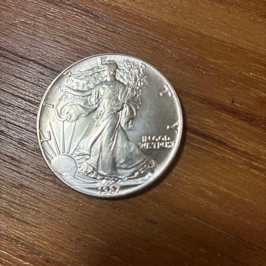 J*l様 1987 Walking Liberty Silver Coin