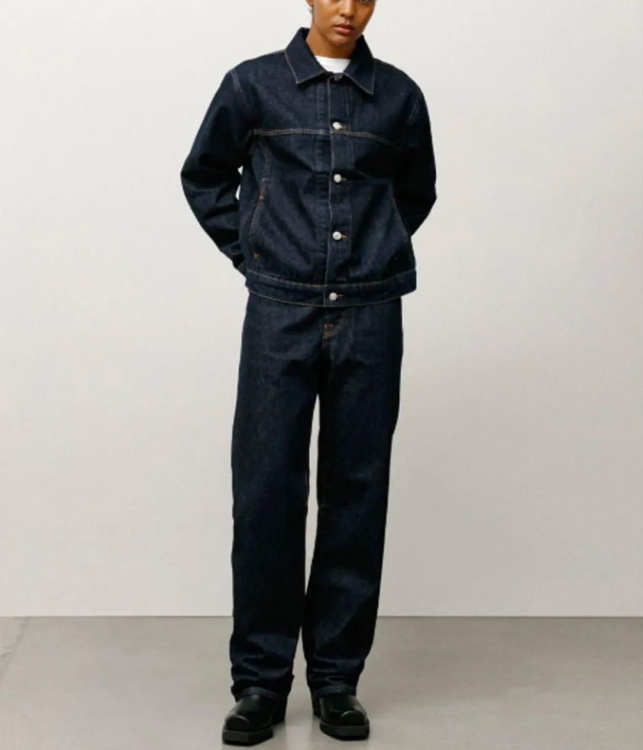 stussy TRUCKER JACKET DENIM Sサイズ