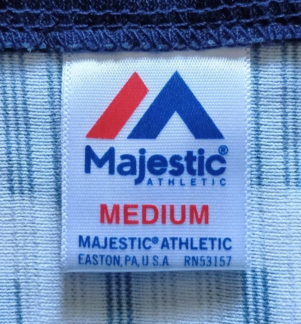 埼玉　西武　ライオンズ　外崎　ビジター　ユニフォーム　マジェスティック　M