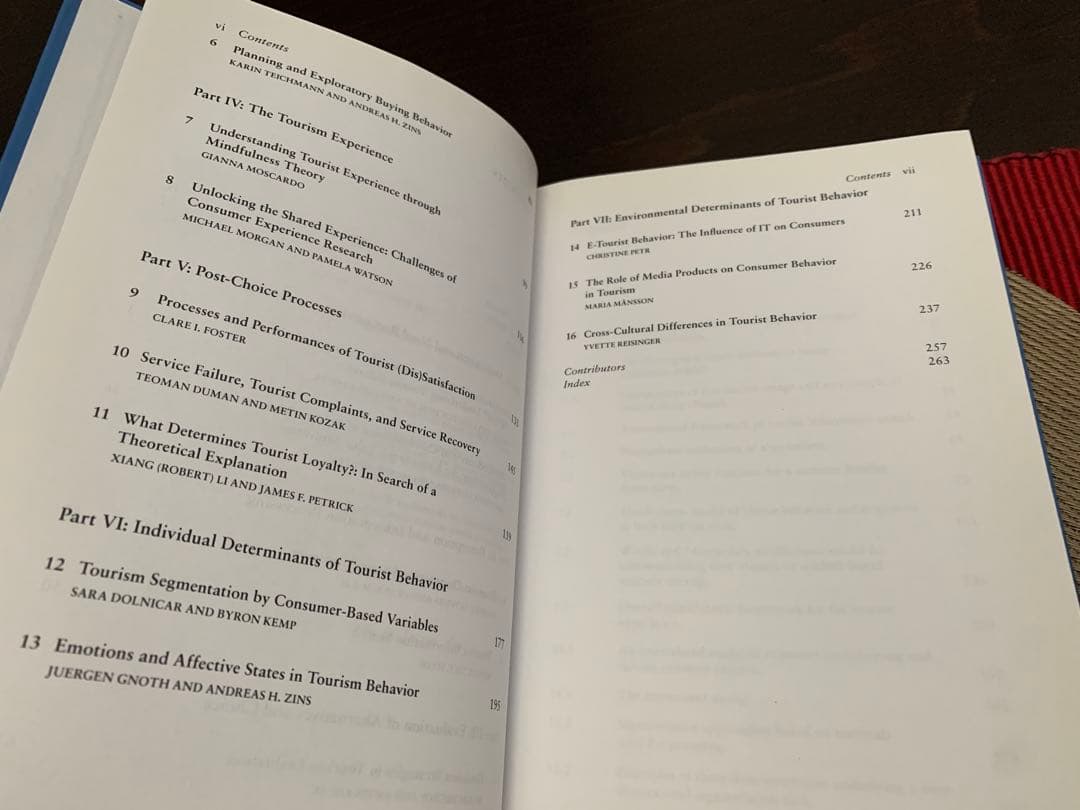 洋書 Handbook of Tourist Behavior Metin Kozak