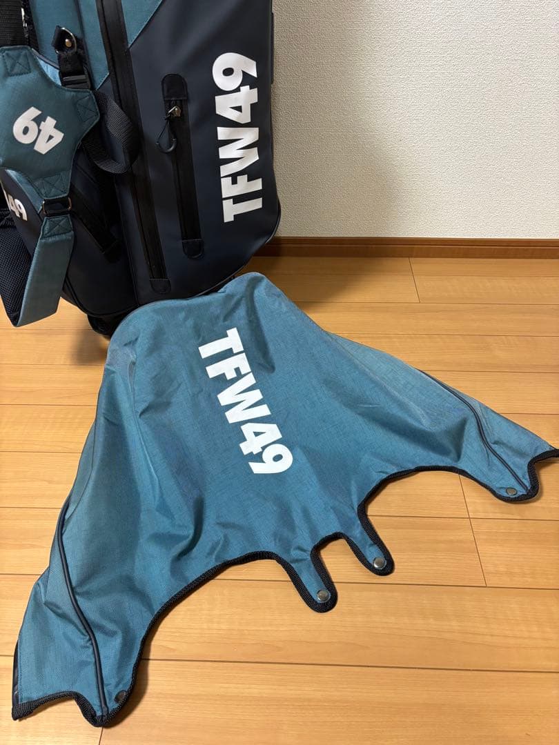 TFW49 FORTYNINE キャディバッグ フードカバー付き 美品