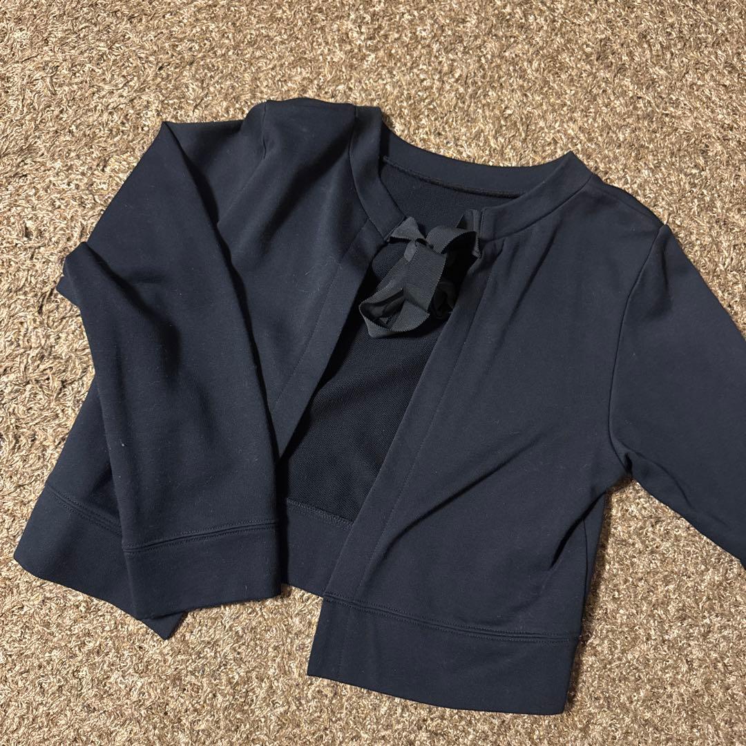 クレストブリッジチェックエアリーツイル カットソーコンビワンピース　3way