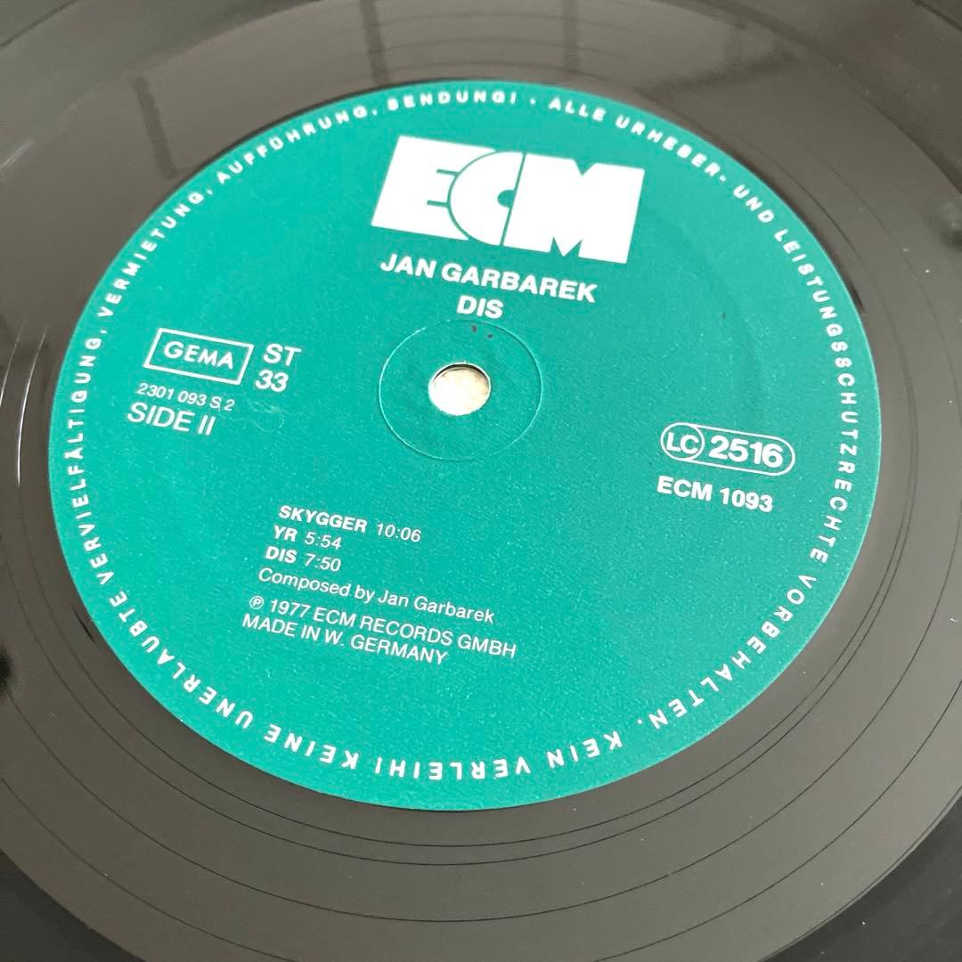 JAN GARBAREK DIS ヤン・ガルバレク　12㌅レコード