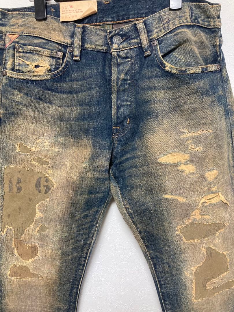 新品 DENIM & SUPPLY スリムフィットデニム W32×L32