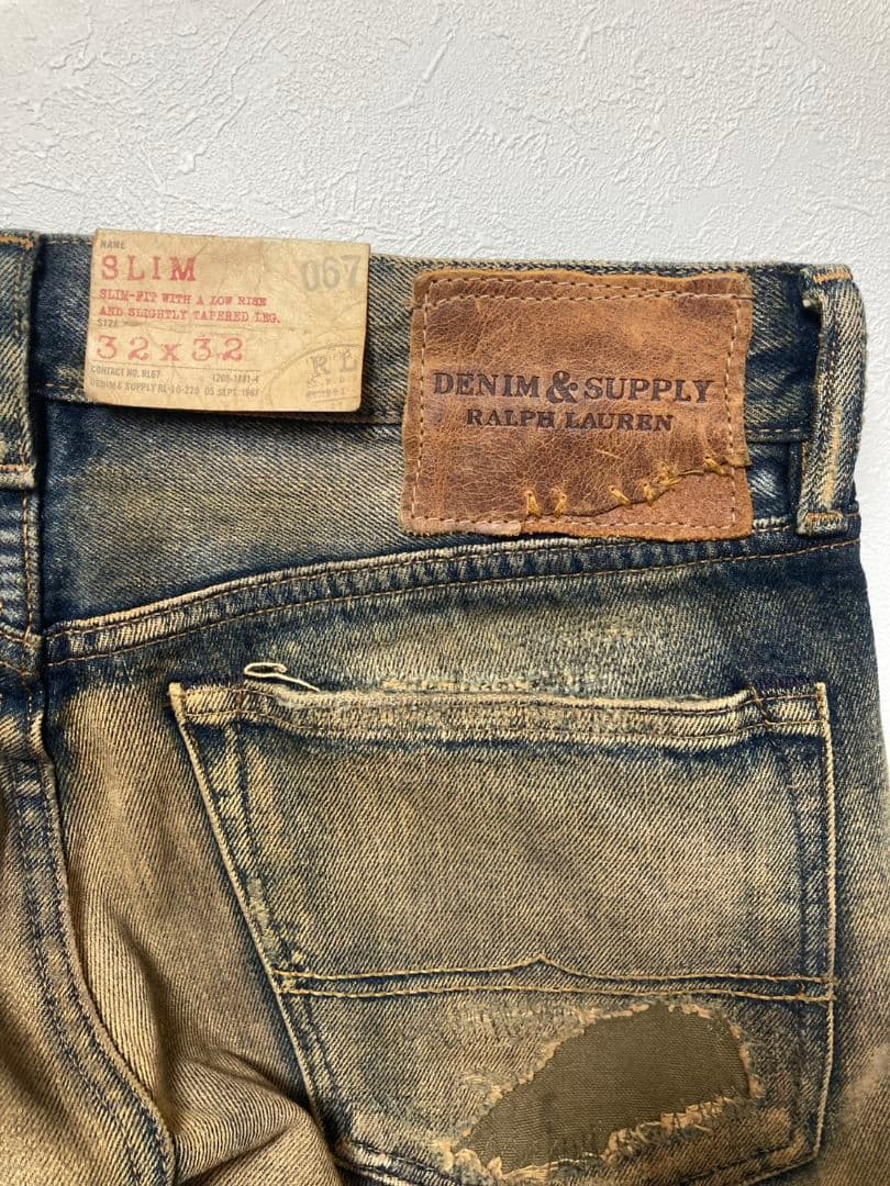 新品 DENIM & SUPPLY スリムフィットデニム W32×L32