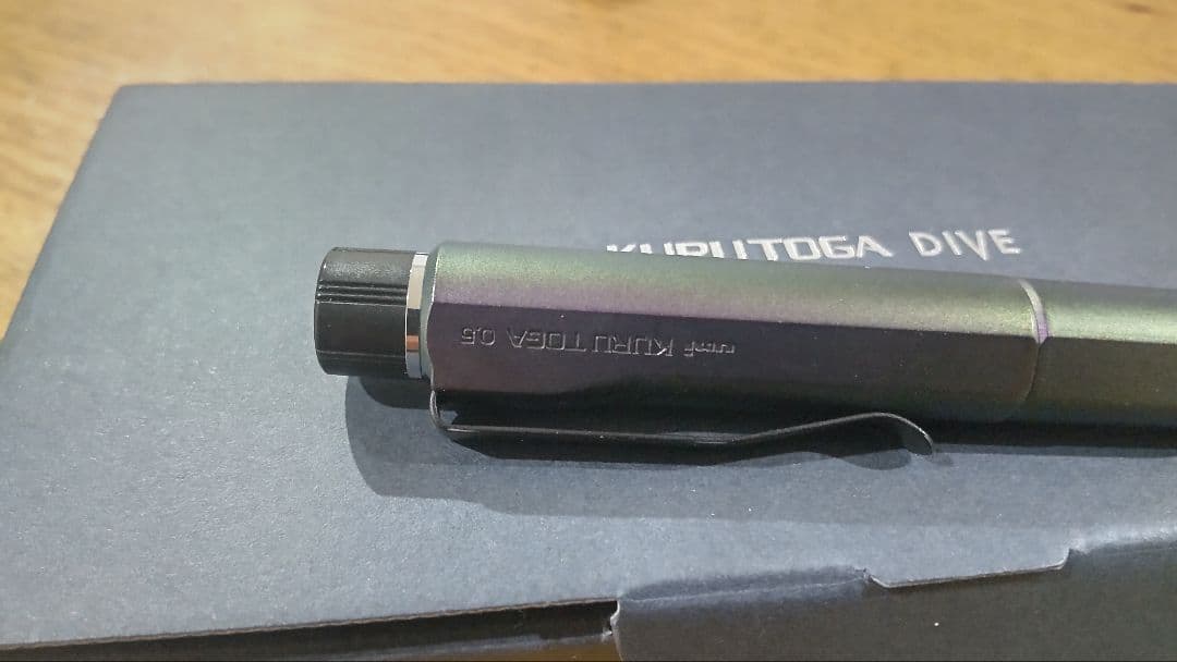 uni KURUTOGA DIVE パープル シャープペンシル本体