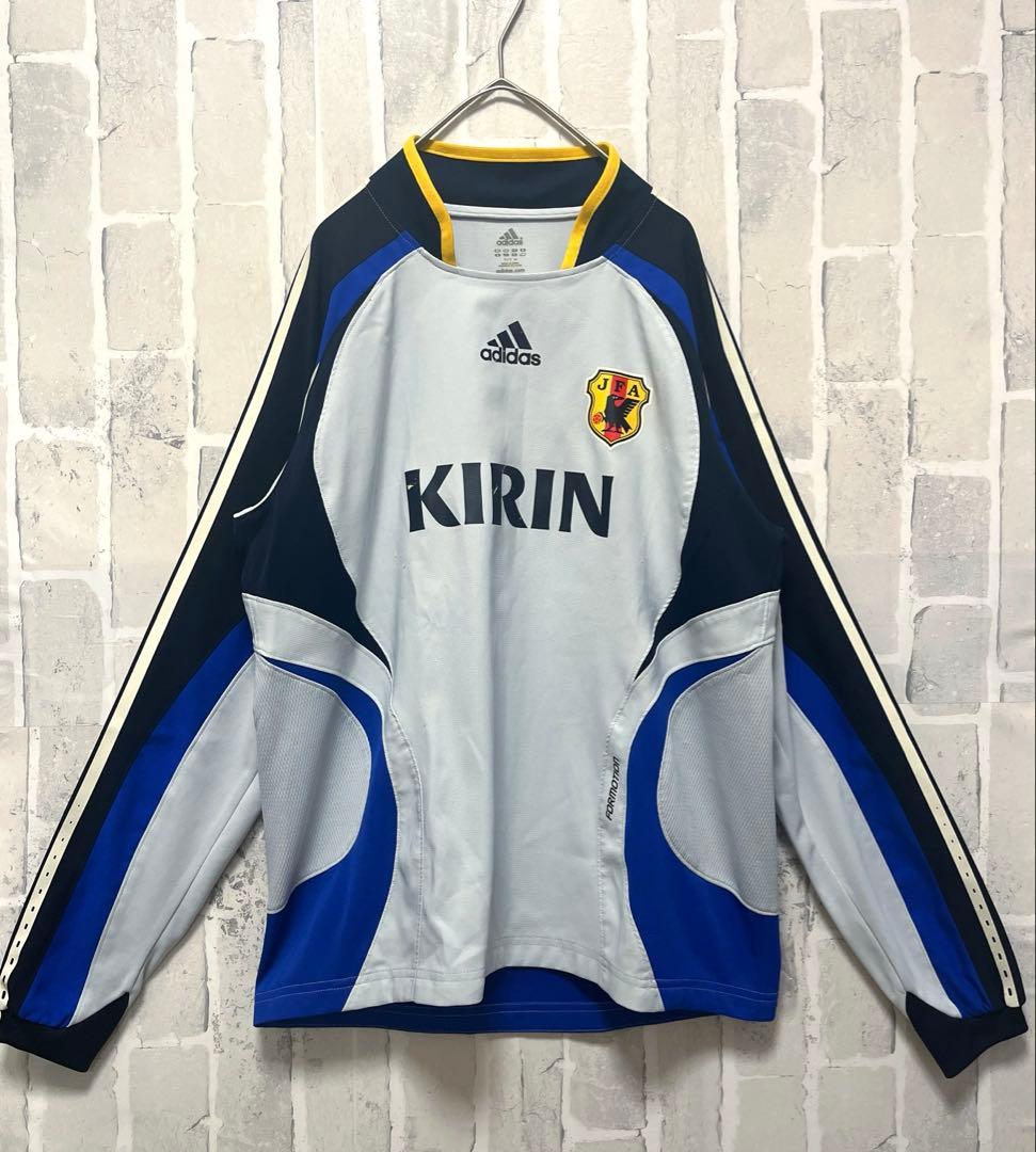 adidas サッカー 日本代表 2006 トレーニングピステ ウェア M 長袖