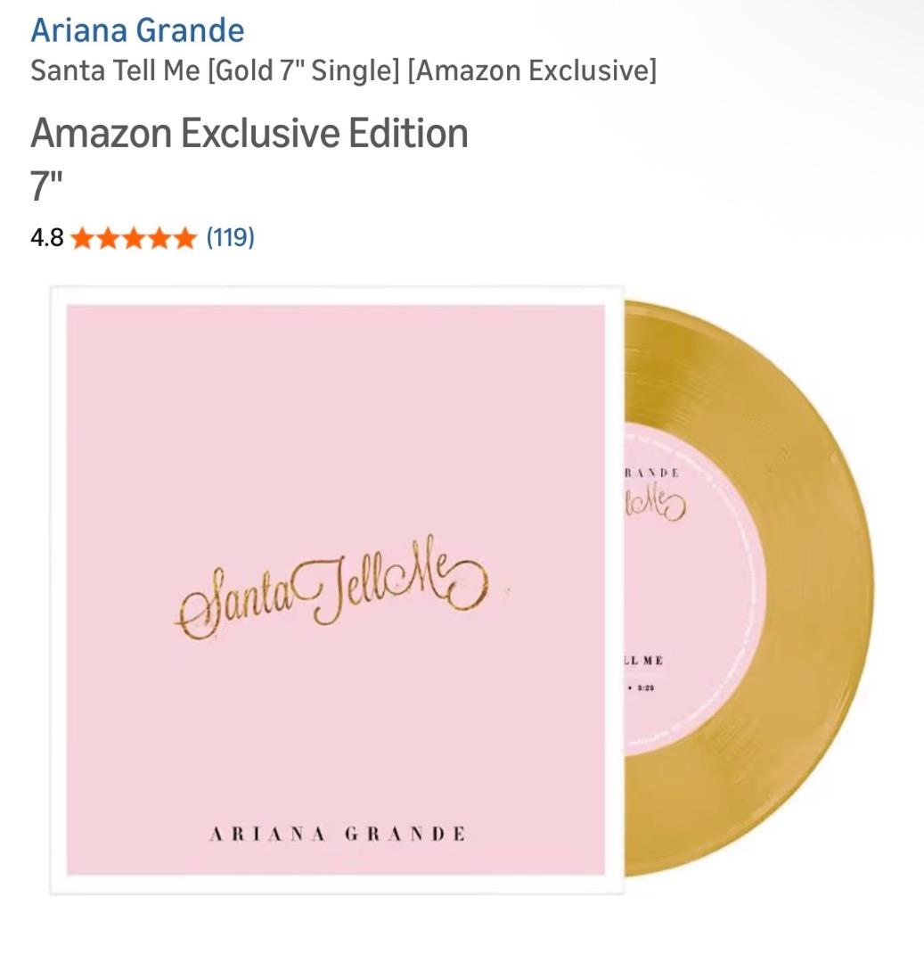 洋楽 Ariana Grande Santa Tell Me