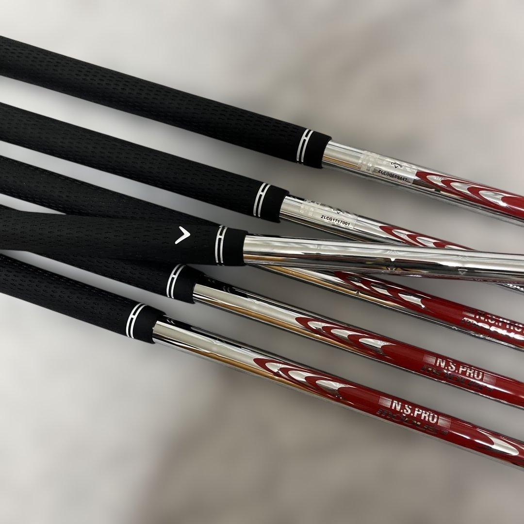 極美品キャロウェイ x forged star アイアン 2024 5i-PW