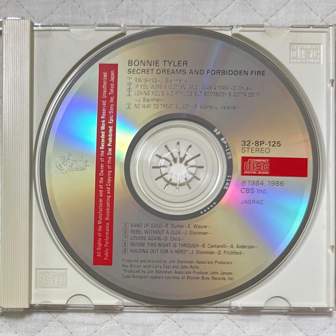 国内盤！Bonnie Tyler / ボニー・タイラー / 秘めた想い