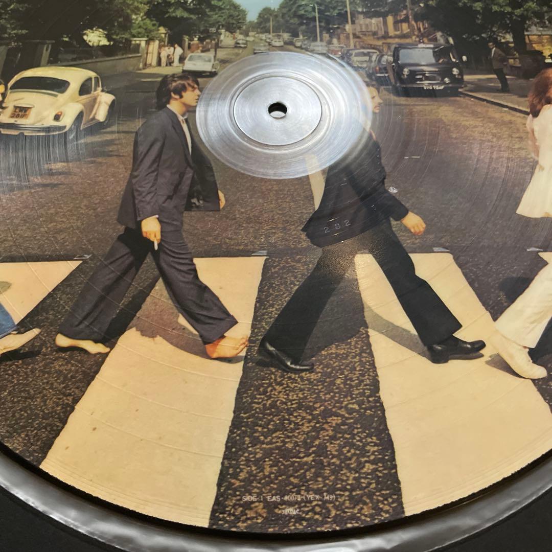 ビートルズ　アビーロード　ピクチャーレコード　LP