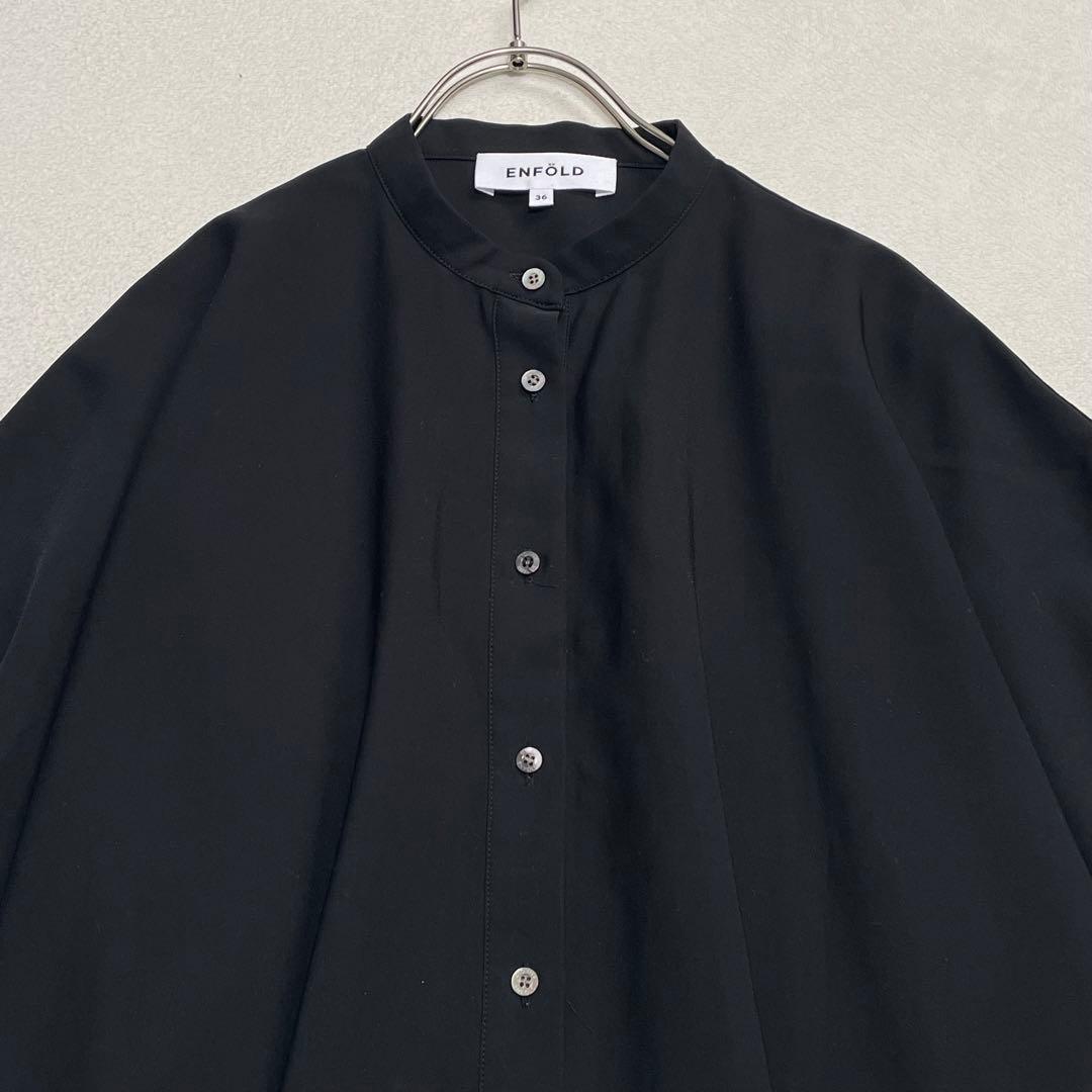 エンフォルド Comfortable Twill BIG シルエットドレス 36