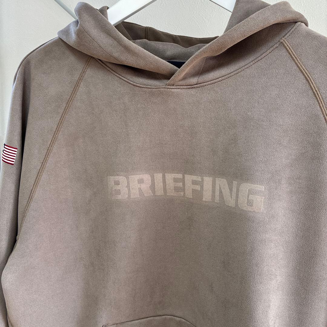 BRIEFING ブリーフィング ゴルフSUEDE HOODIE パーカー