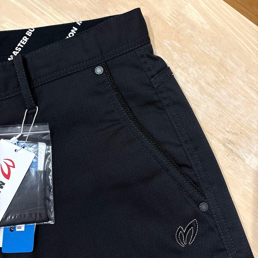 パーリーゲイツ☆新品 マスターバニー 撥水ドビークロスストレッチ ショートパンツ