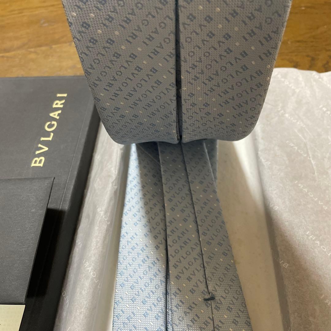 BVLGARI ジャガードネクタイ