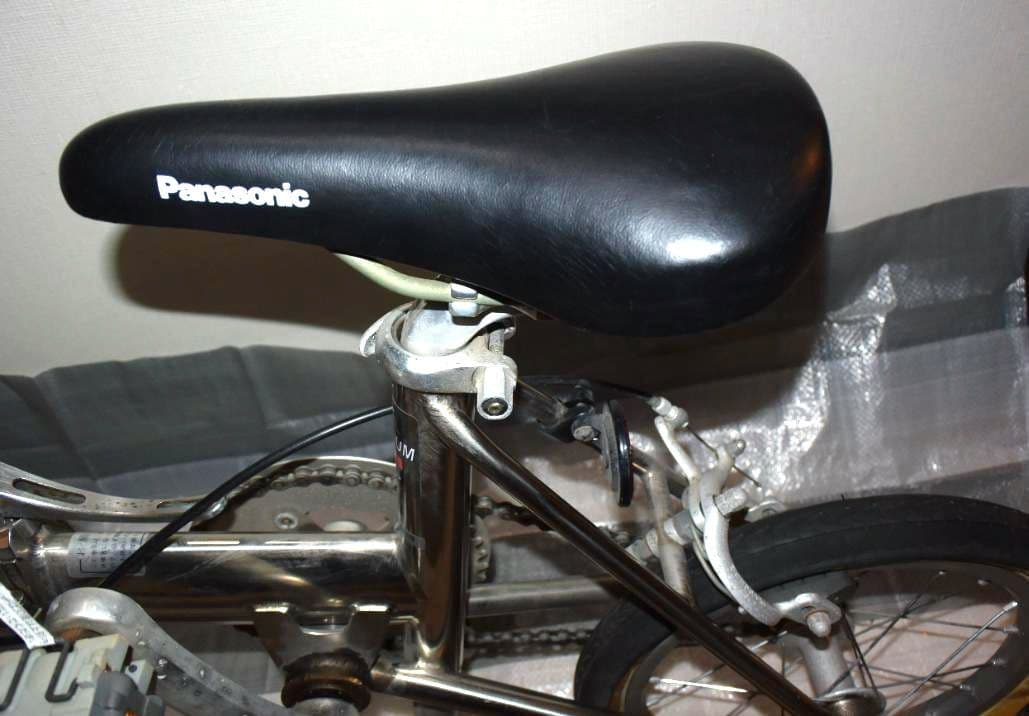 【ジャンク品】 Panasonic 折りたたみ自転車 トレンクル7500