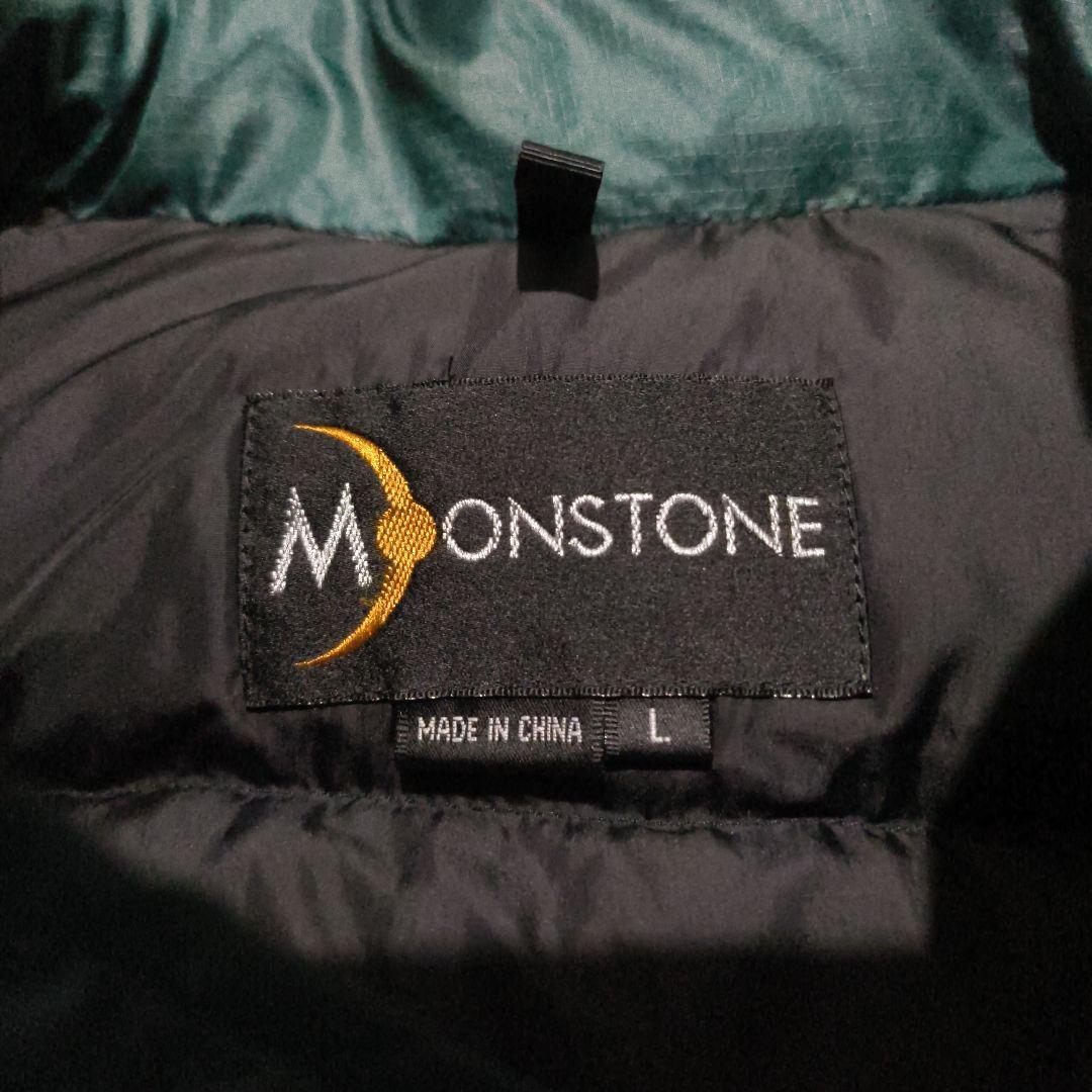 MOONSTONE グースダウンベスト ダークグリーン