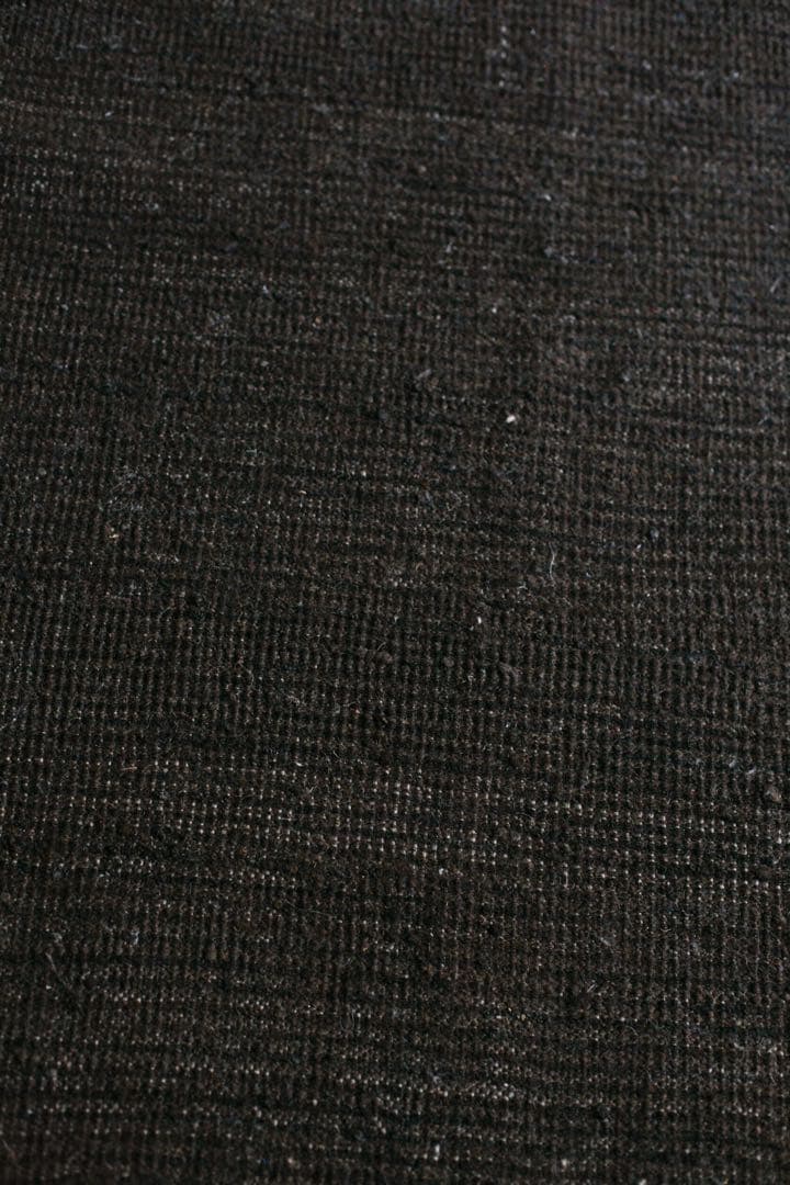 【新品】132cm×77cm モロッコ　ベニワレン　ウール　ブラウン　生成り