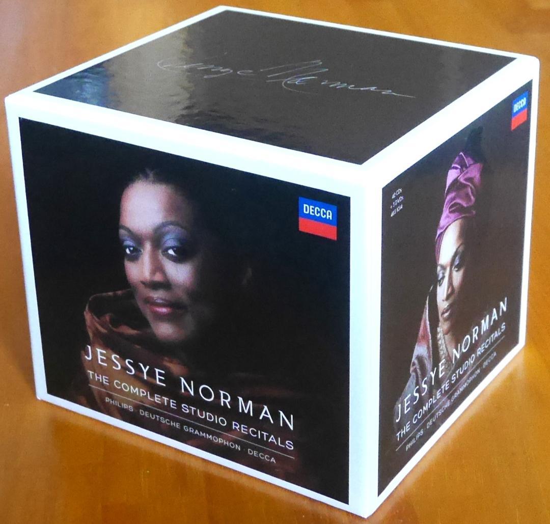 ジェシー・ノーマン★スタジオ・リサイタル全集 42CD＋3DVD