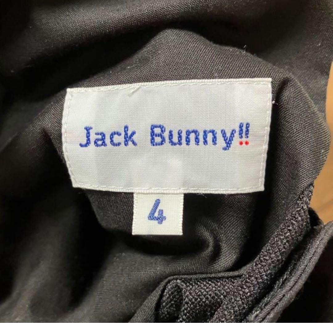 JACK BUNNY スリムフィットパンツ ブラック