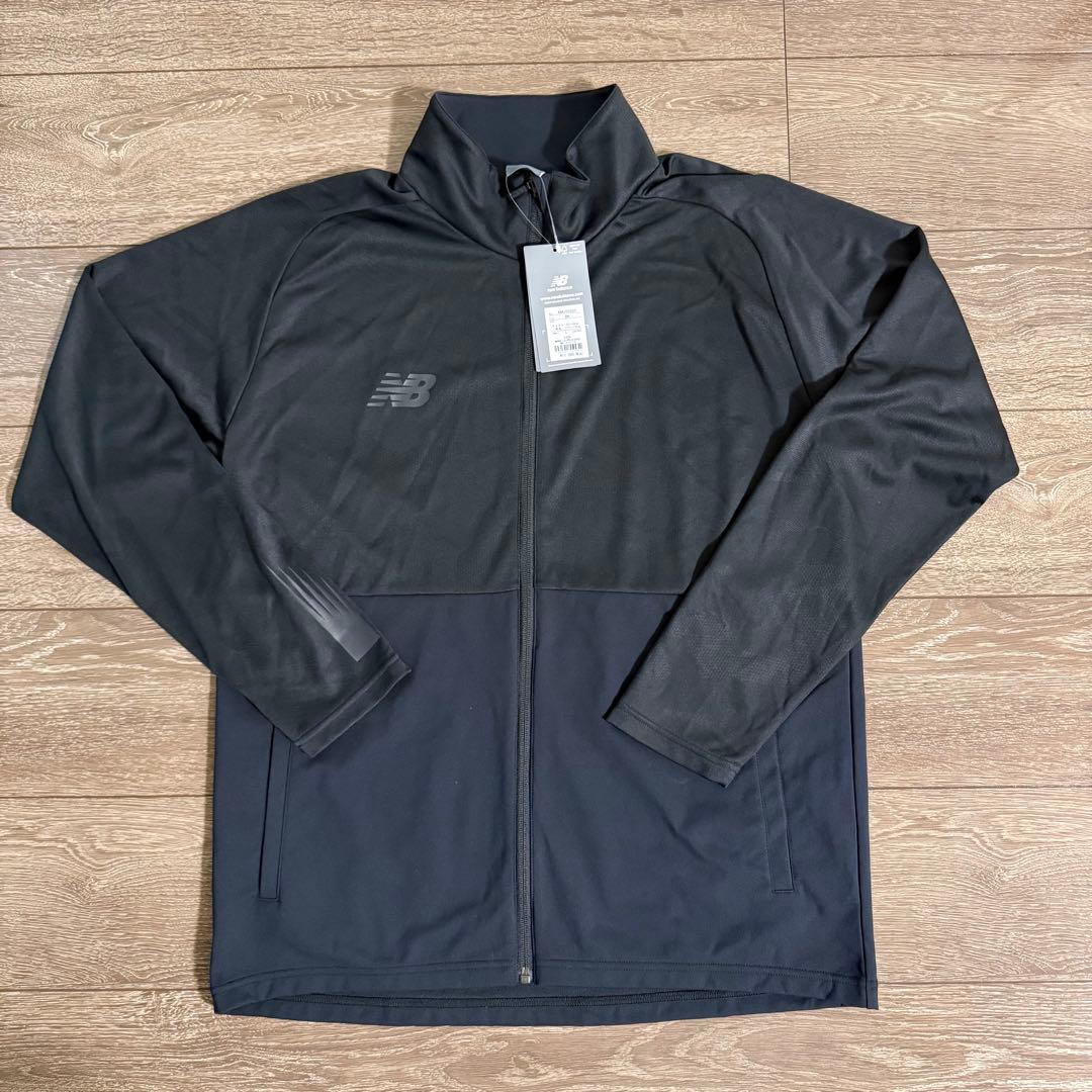 新品 New Balance Black Out ジャガード ジャージジャケット