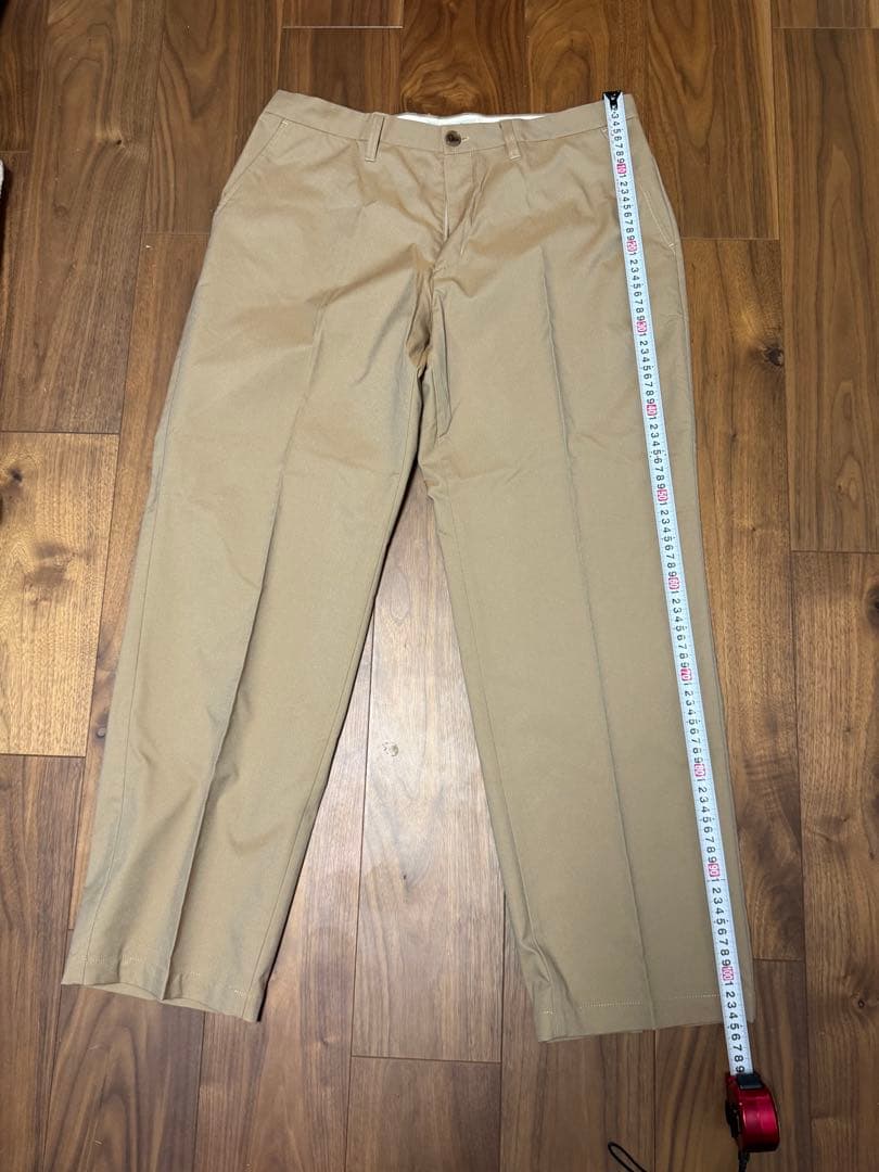 希少clubhaus クラブハウス　チノパンツ　ステンシル　ベージュ　XL
