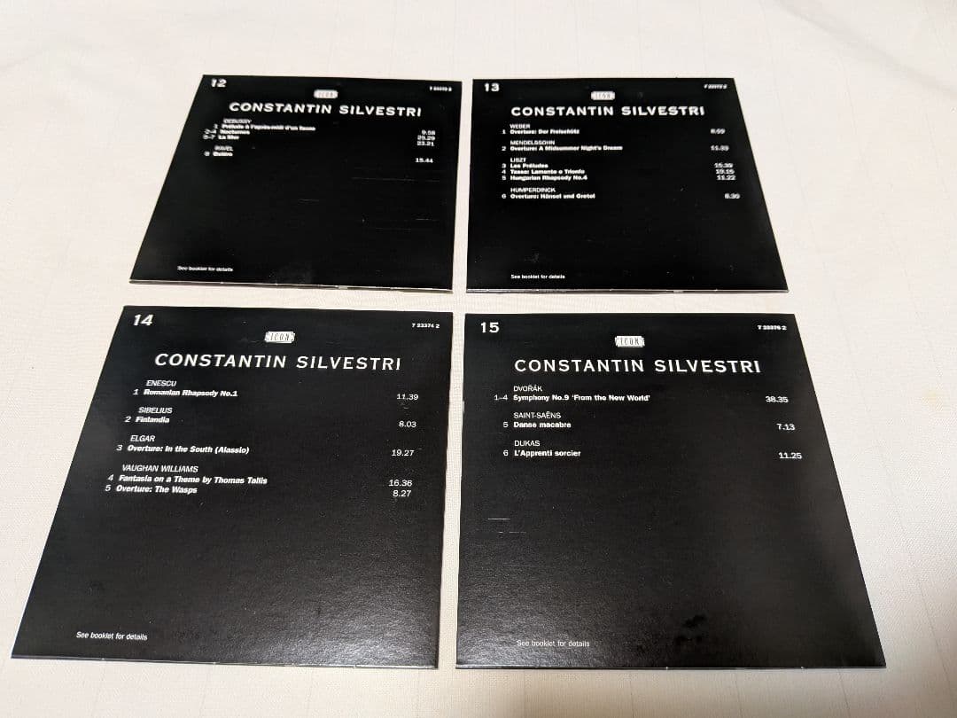 CONSTANTIN SILVESTRI 15CDセット