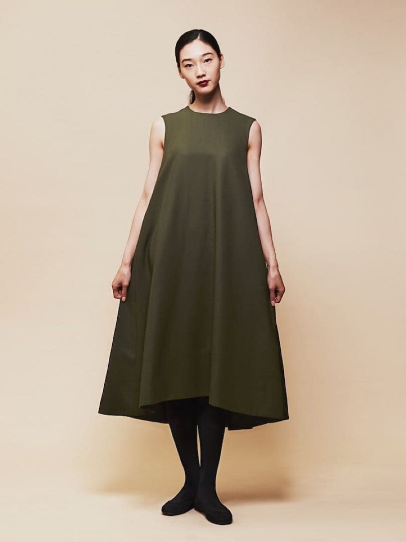 美品 シビラ デミキッテ ロングドレス ワンピース Sybilla 紺 M