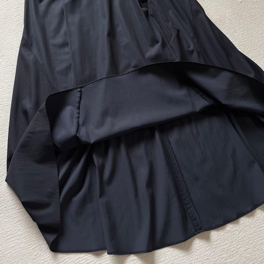 美品 シビラ デミキッテ ロングドレス ワンピース Sybilla 紺 M