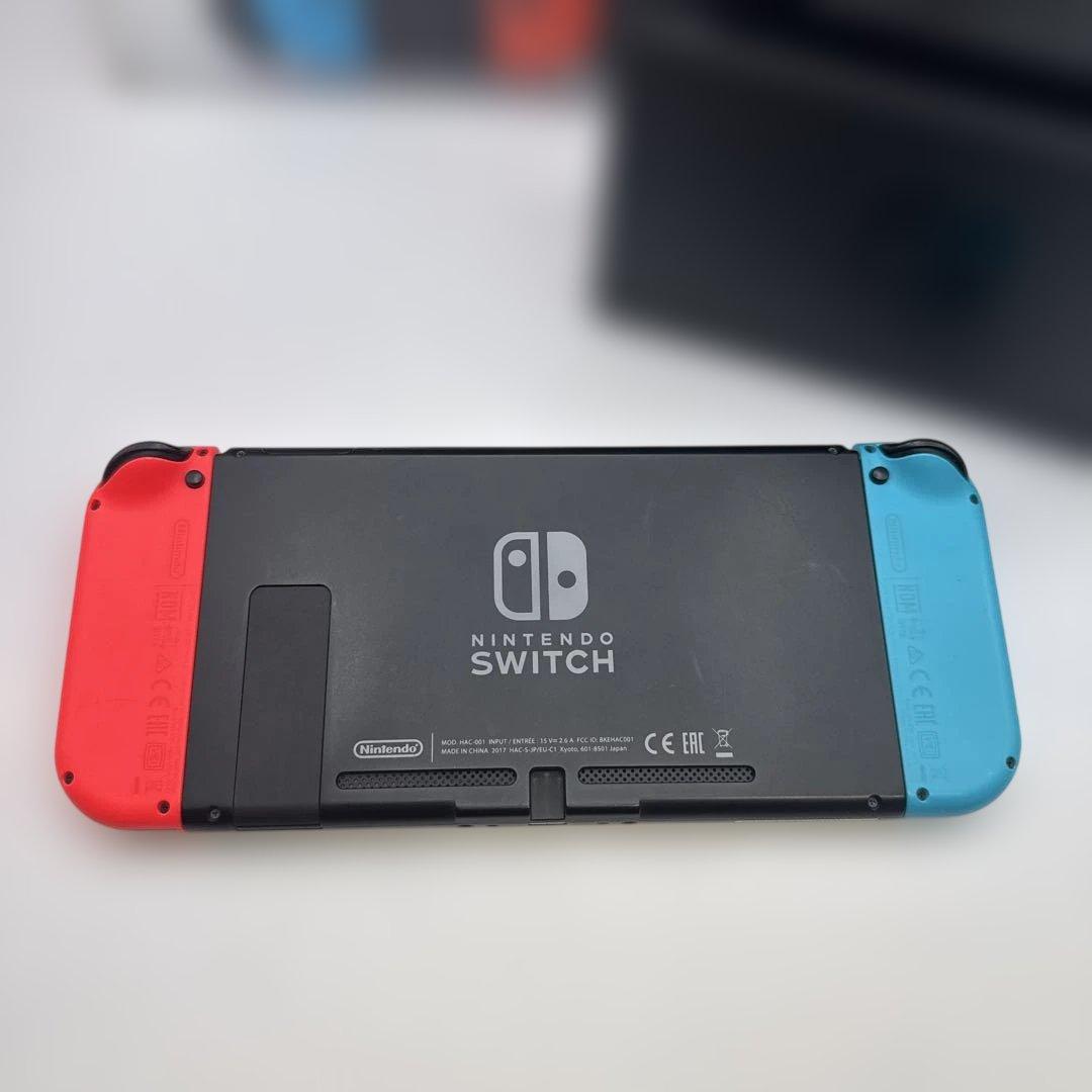 初期化済みNintendo Switch 本体 ネオンブルー/ネオンレッド
