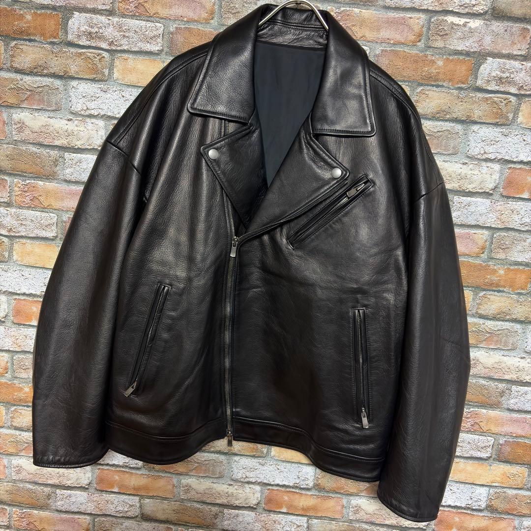 ジャケット・アウター YOKO SAKAMOTO \"LEATHER RIDERS JACKET\" S