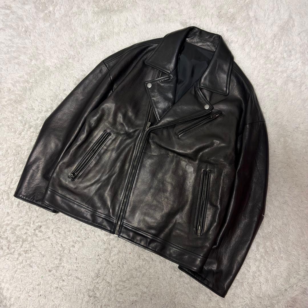 ジャケット・アウター YOKO SAKAMOTO \"LEATHER RIDERS JACKET\" S