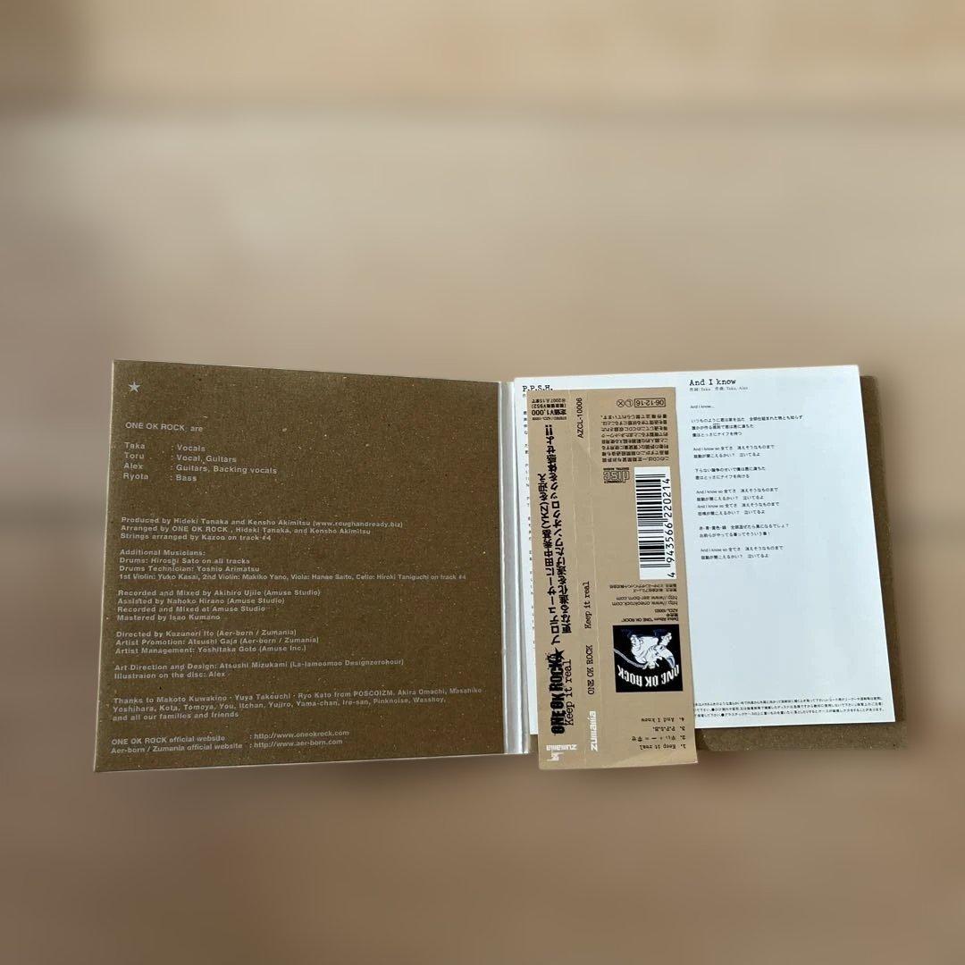 邦楽 ONE OK ROCK keep it real CD