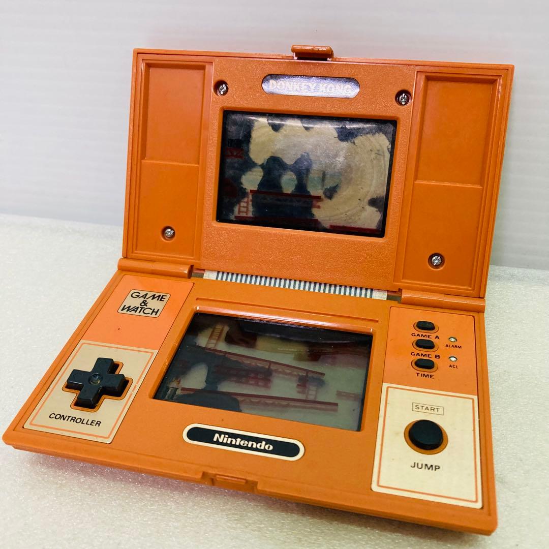 【動作確認済み/激レア】ゲームウォッチ ドンキーコング 任天堂 1982年製