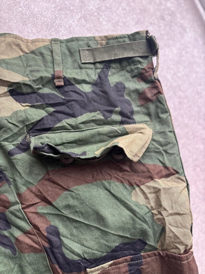 90s古着 米軍 BDU カーゴパンツ M-S ウッドランド 96年製