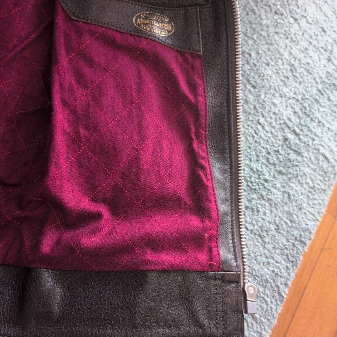 Addict Clothes ブラックレザージャケット 38