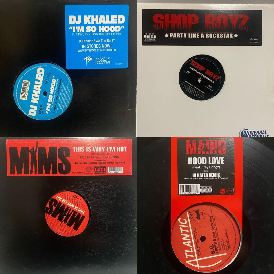 大量箱売り SOUTH HIPHOP レコード 60枚セット　まとめ売り サウス