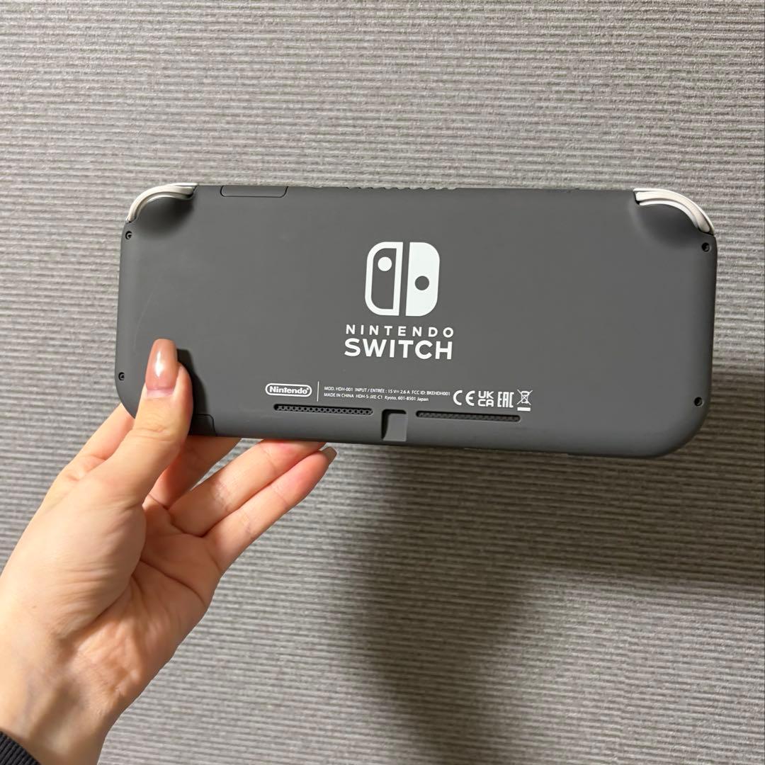 Nintendo Switch lite グレー　本体のみ