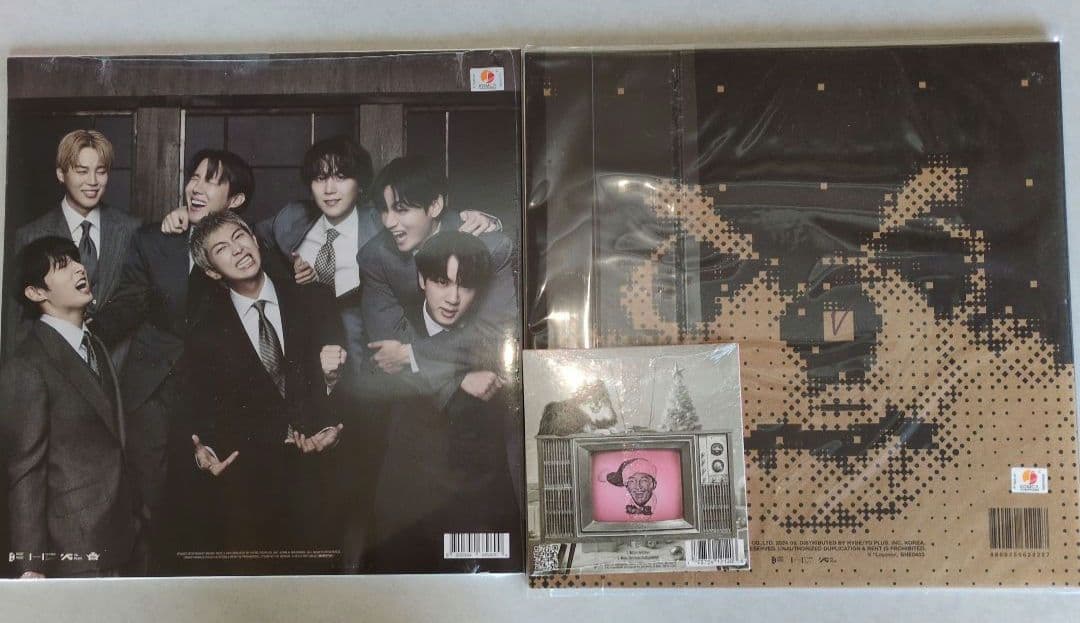 BTS アリラン Standard Vinyl ver テテ Layover