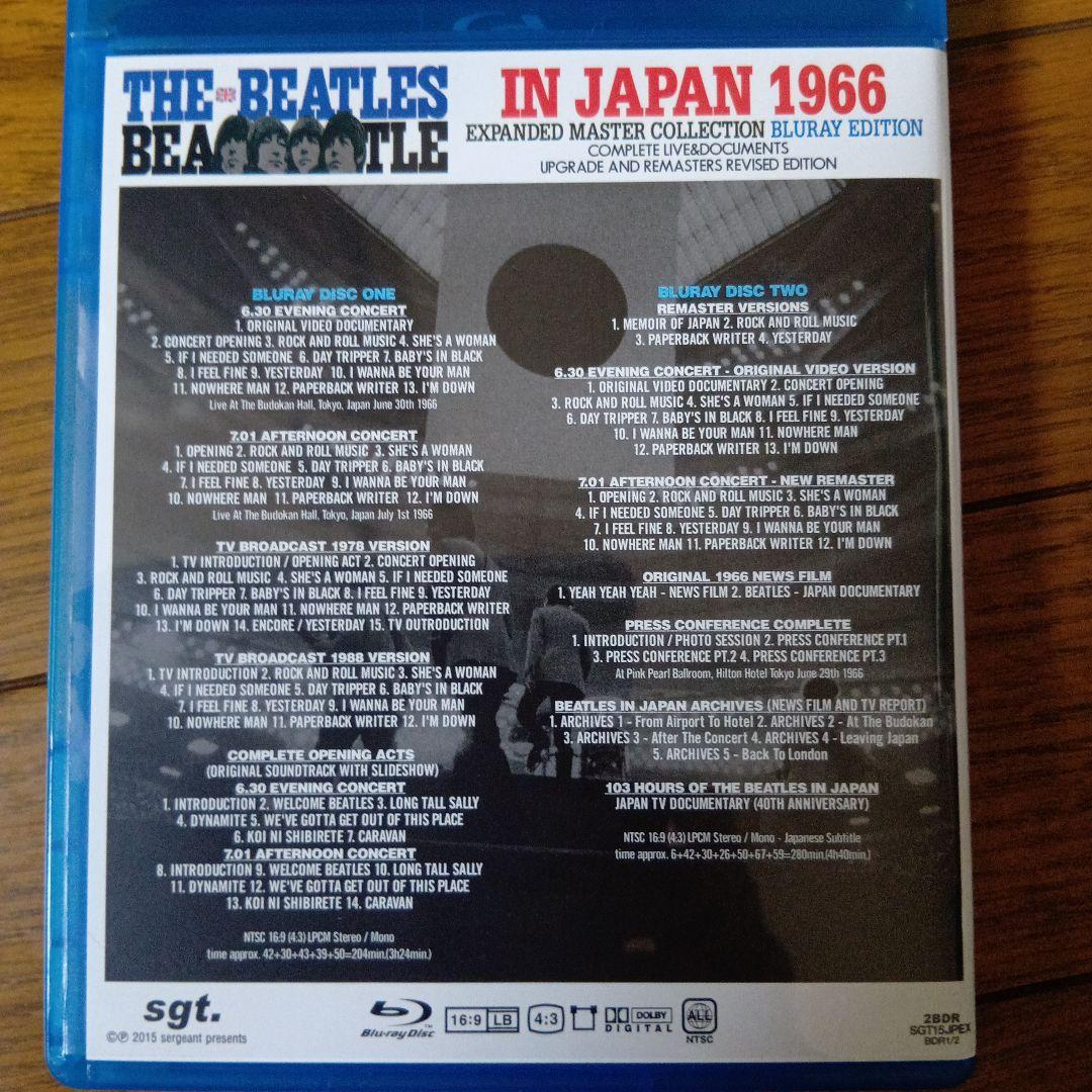 THE BEATLES 1966年武道館ライブ&日本公演　Blu-ray+CD