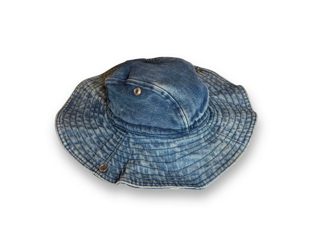 80s 90s WRANGLER DENIM HAT ラングラー デニム ハット
